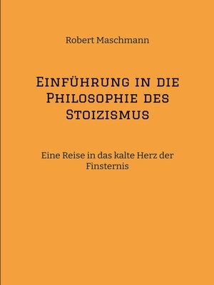 cover image of Einführung in die Philosophie des Stoizismus